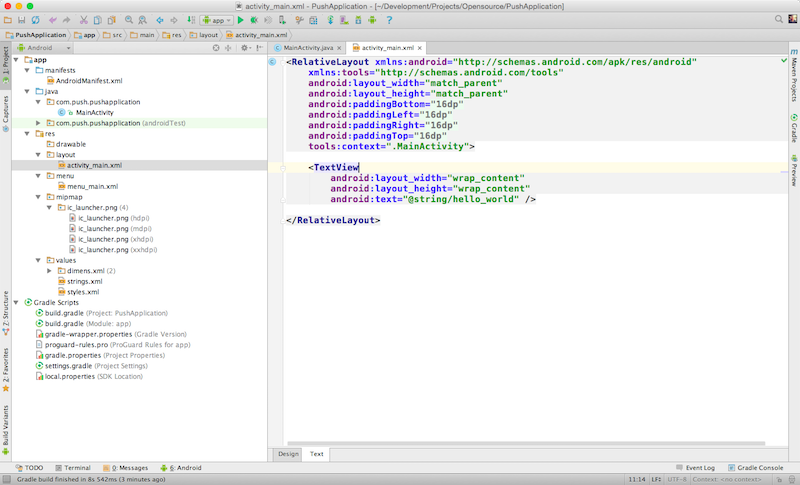 Android Studio - Project Overview